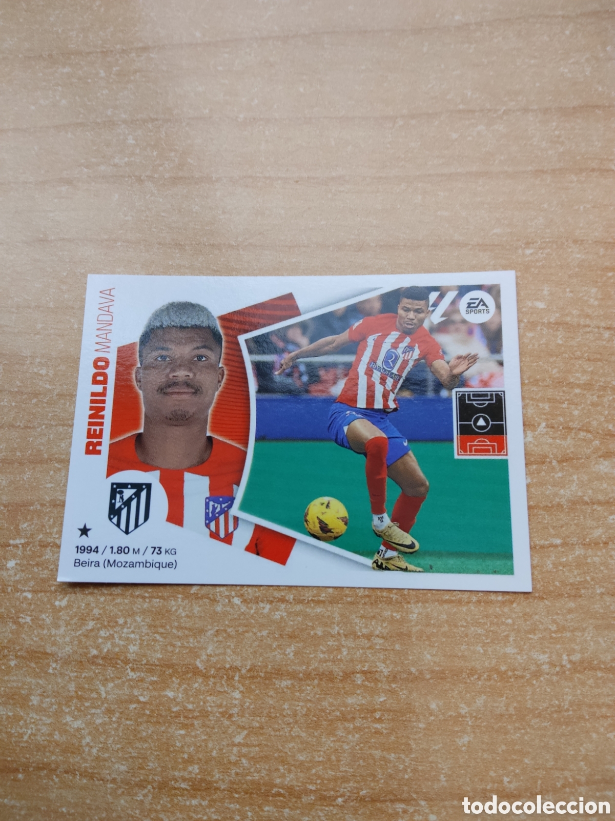 Cromos de Futebol: 9 REINILDO ATLETICO MADRID LIGA ESTE 2024 2025