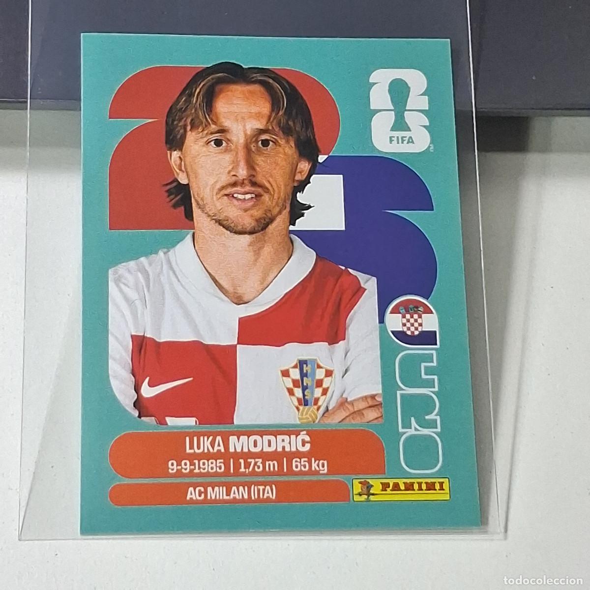 Cromos de Futebol: B50 CRO9 CRO 9 LUKA MODRIĆ CRO&Aacute;CIA MUNDIAL FIFA WORLD CUP 2026 STICKER PANINI