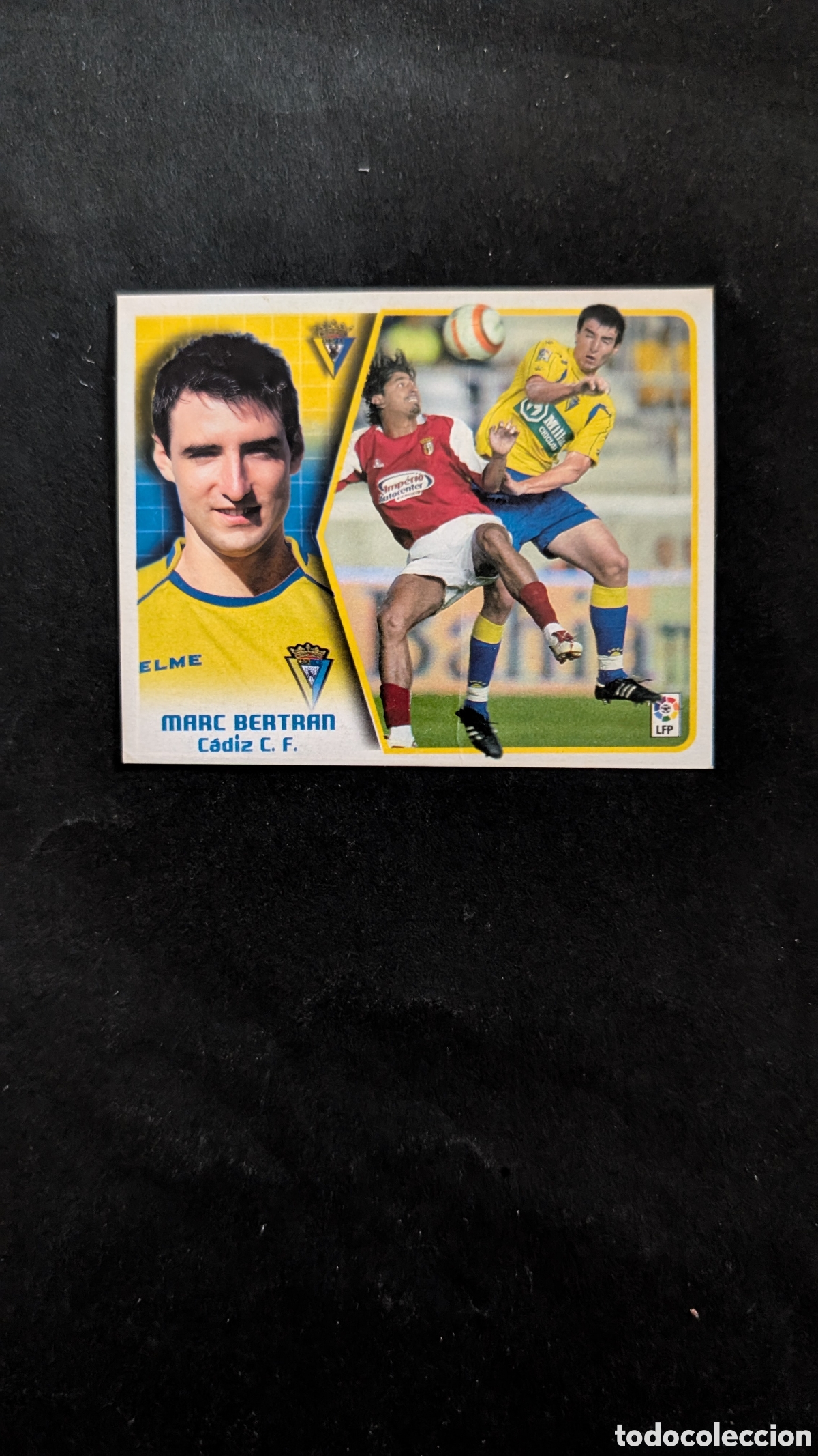 Cromos de Futebol: MARC BERTRAN CADIZ COLOCA LIGA ESTE 2005/06 05 06 RECORTADO