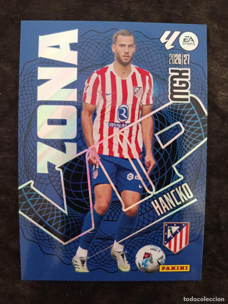 Cromos de Futebol: MGK 2026/27 MEGACRACKS PANINI. #397 HANCKO &rdquo;ZONA VIP&rdquo;. AT.MADRID