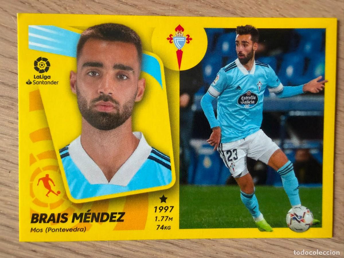 Cromos de Futebol: 14 BRAIS MENDEZ CELTA VIGO 21 22 2021 2022 LIGA SANTANDER COLECCIONES ESTE SIN PEGAR STICKER