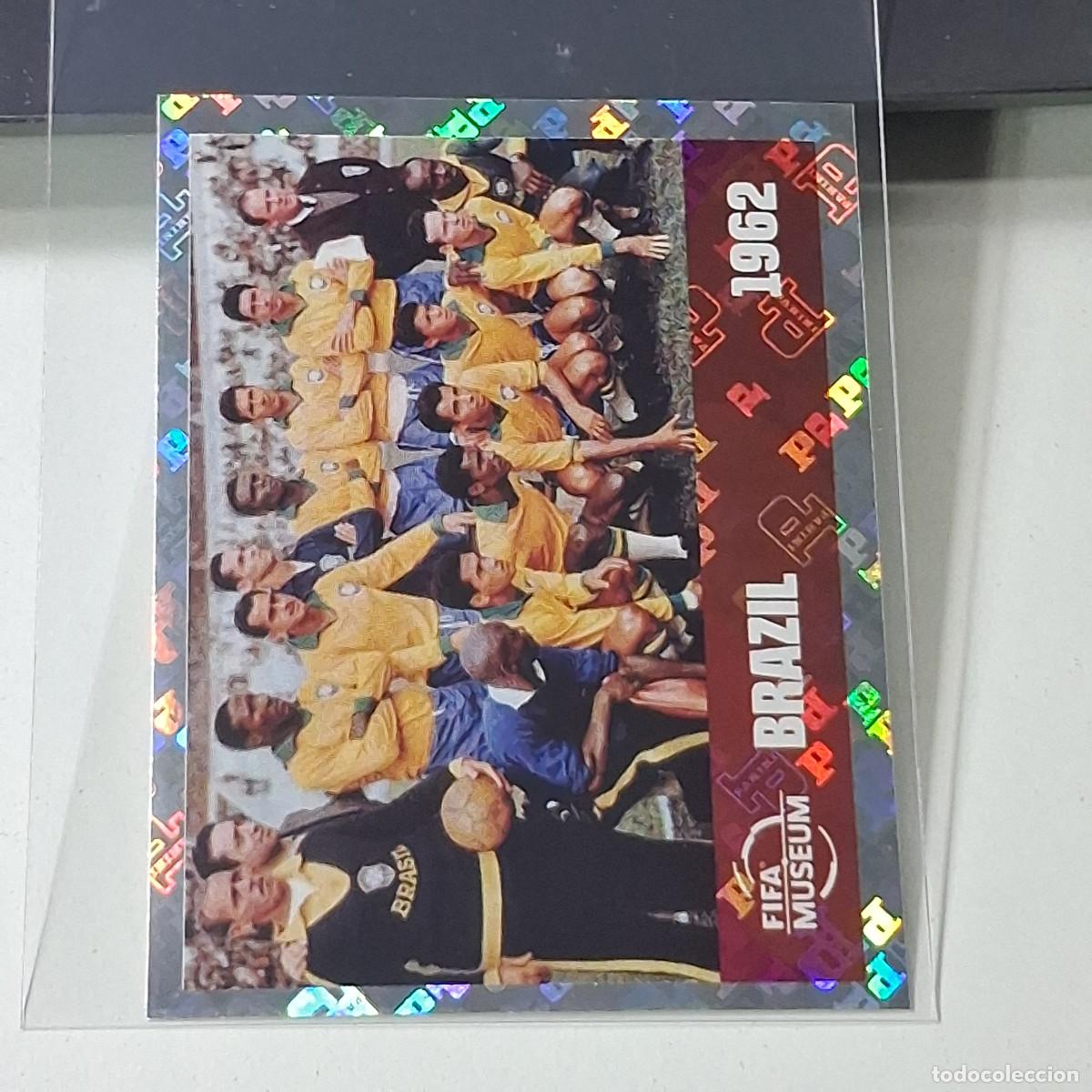Cromos de f&uacute;tbol: B50 FWC12 BRAZIL 1962 BRASIL FIFA HISTORY FWC 12 MUNDIAL FIFA WORLD CUP 2026 STICKER PANINI