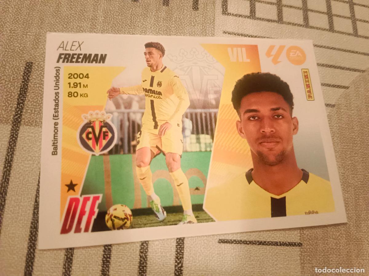 Cromos de Futebol: 2025 2026 25 26 FICHAJE - MERCADO DE INVIERNO - N&ordm; 37 ALEX FREEMAN - VILLARREAL - PANINI