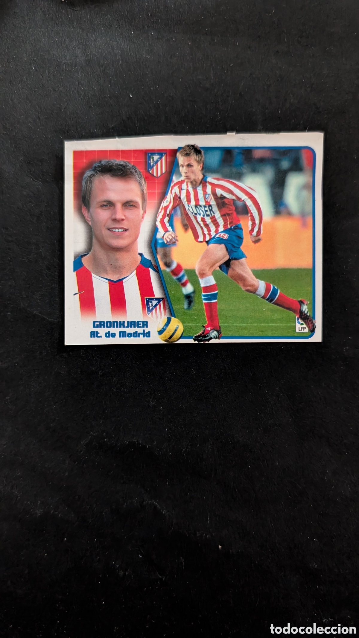 Cromos de Futebol: GRONKJAER ATLETICO MADRID BAJA LIGA ESTE 2005/06 05 06 VENTANILLA