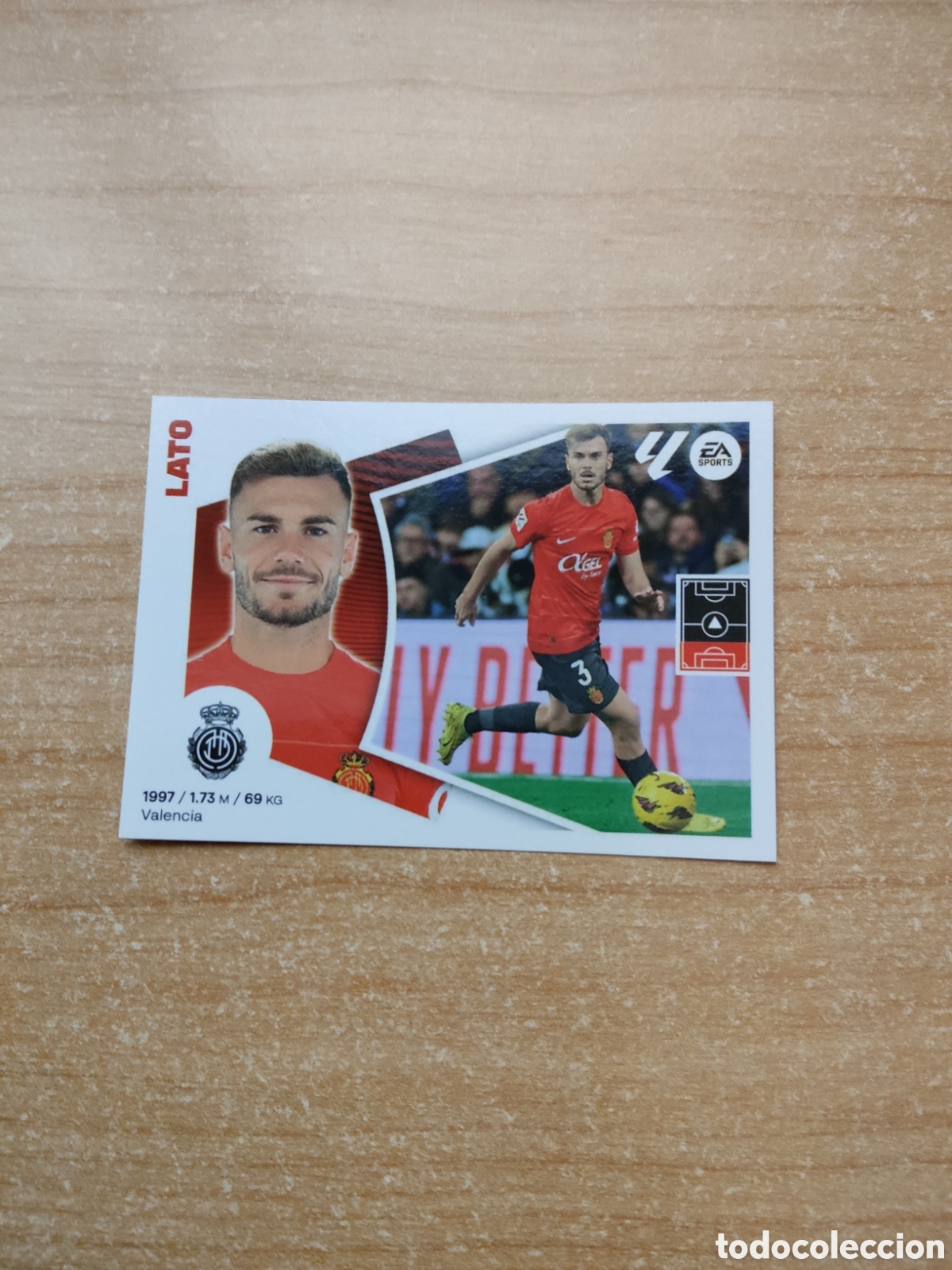 Cromos de f&uacute;tbol: 11 LATO MALLORCA LIGA ESTE 2024 2025
