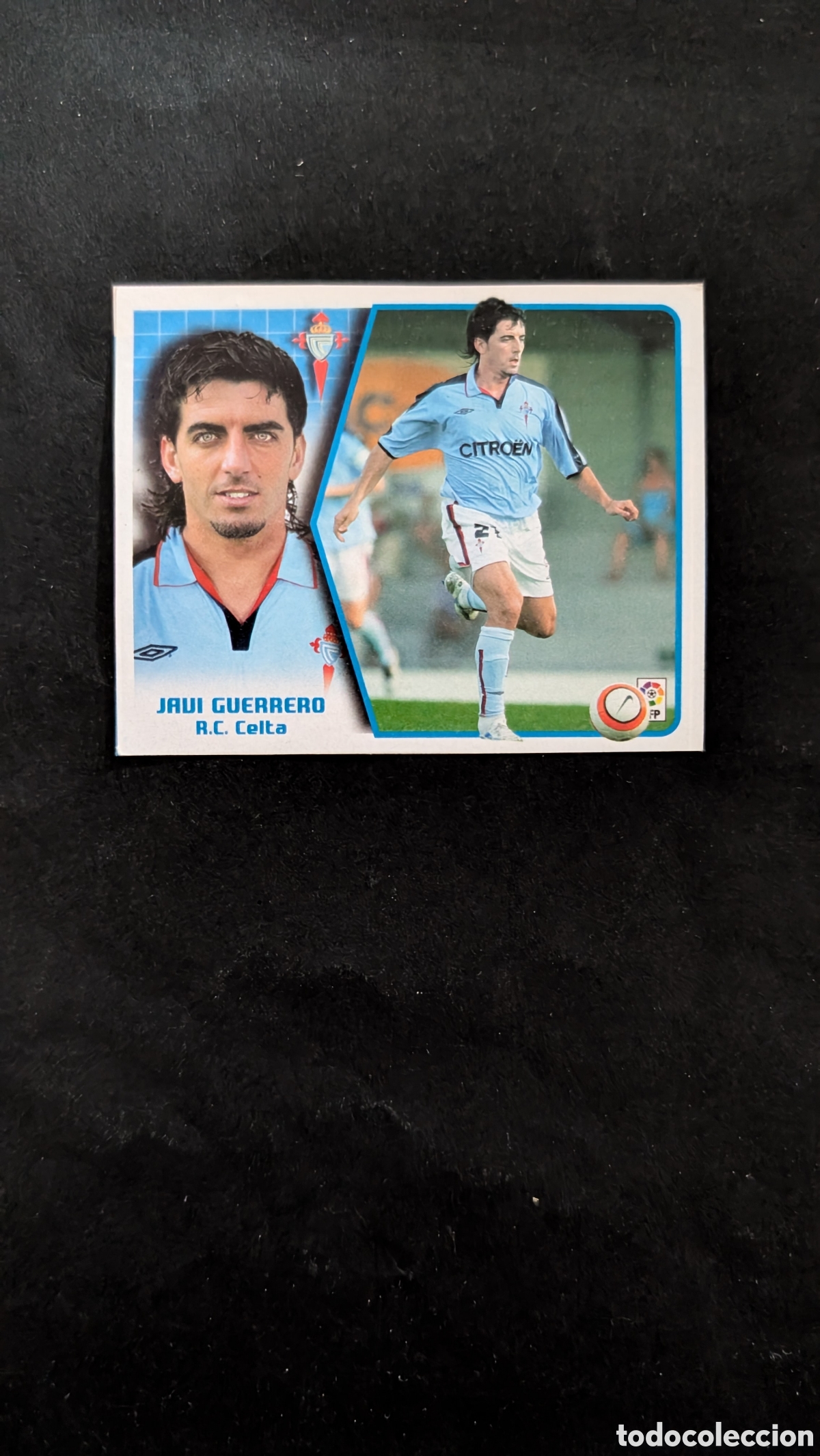 Football Stickers: JAVI GUERRERO CELTA LIGA ESTE 2005/06 05 06 RECORTADO