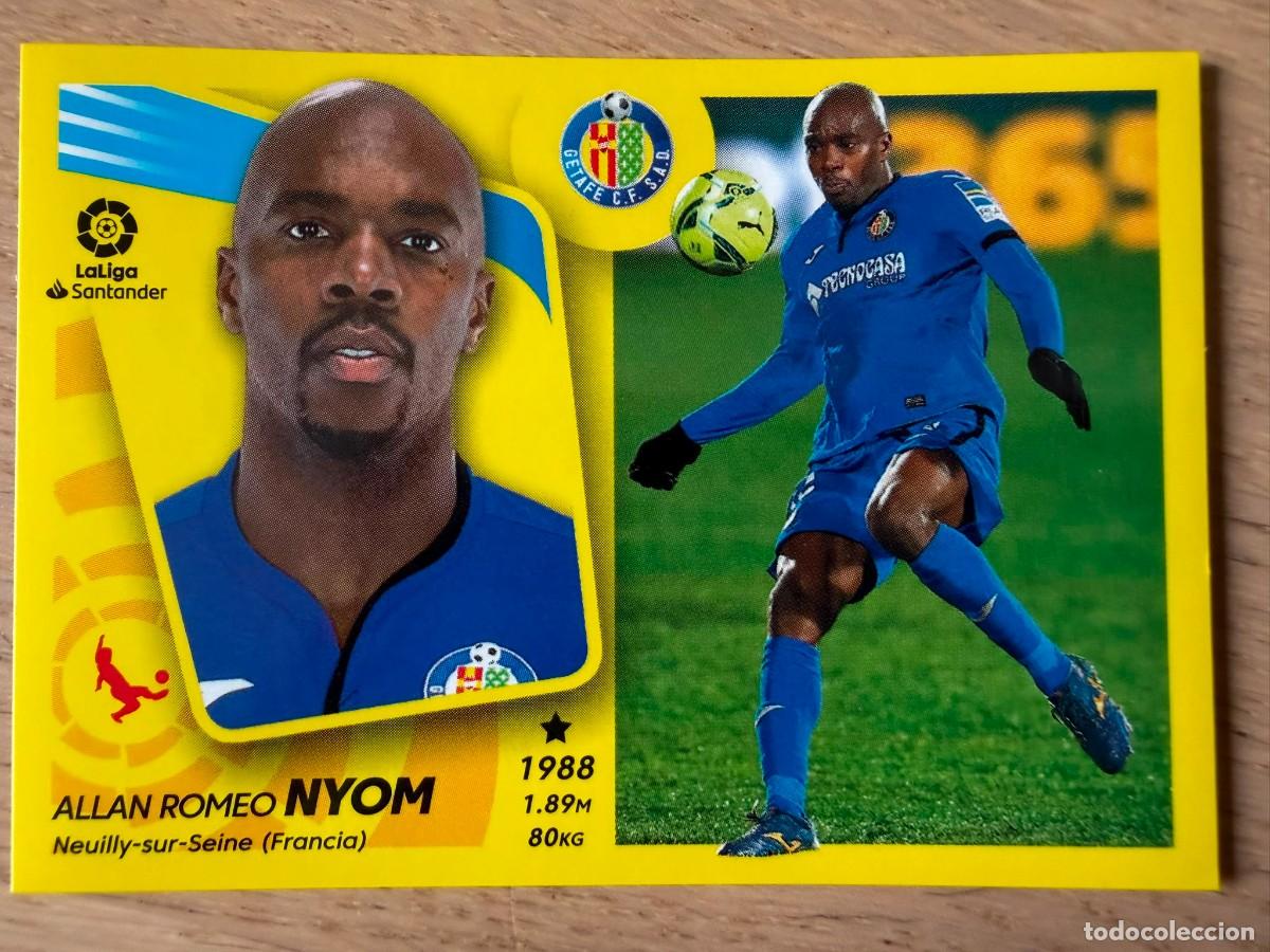 Cromos de f&uacute;tbol: 7A 7 A NYOM GETAFE 21 22 2021 2022 LIGA SANTANDER COLECCIONES ESTE SIN PEGAR STICKER