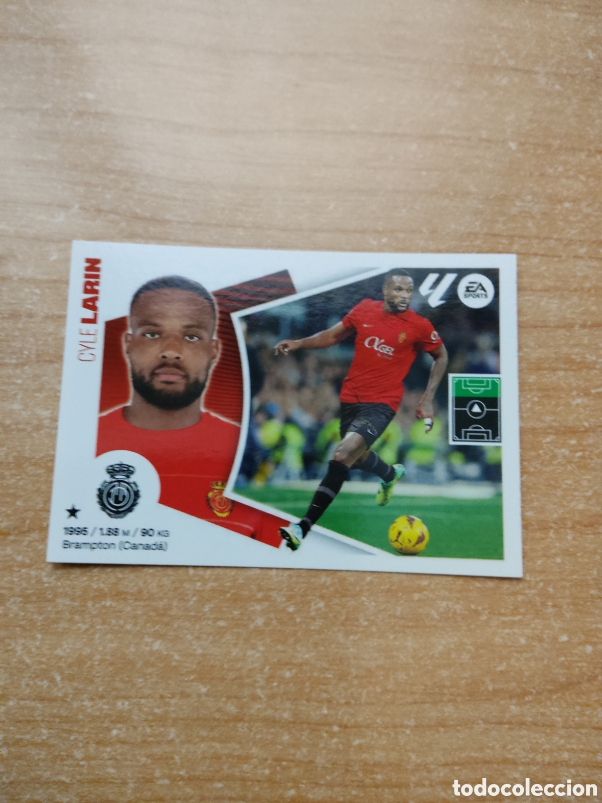 Cromos de f&uacute;tbol: 18 LARIN MALLORCA LIGA ESTE 2024 2025