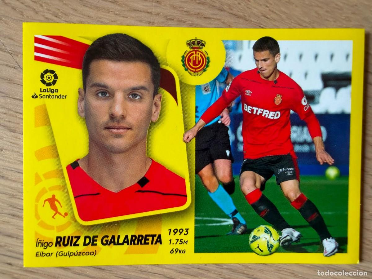 Cromos de f&uacute;tbol: 13 RUIZ DE GALARRETA MALLORCA 21 22 2021 2022 LIGA SANTANDER COLECCIONES ESTE SIN PEGAR STICKER