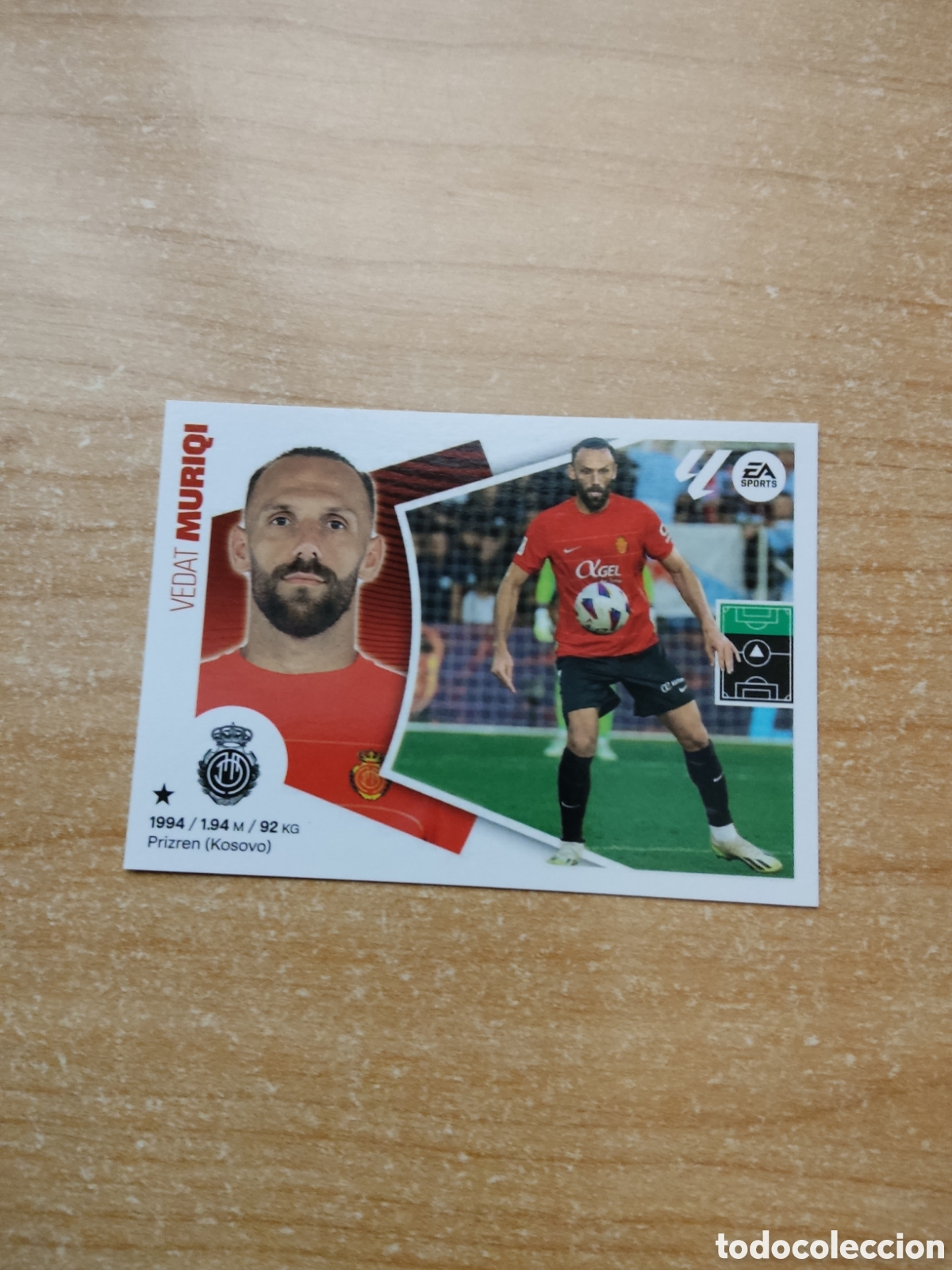 Cromos de f&uacute;tbol: 20 MURIQI MALLORCA LIGA ESTE 2024 2025
