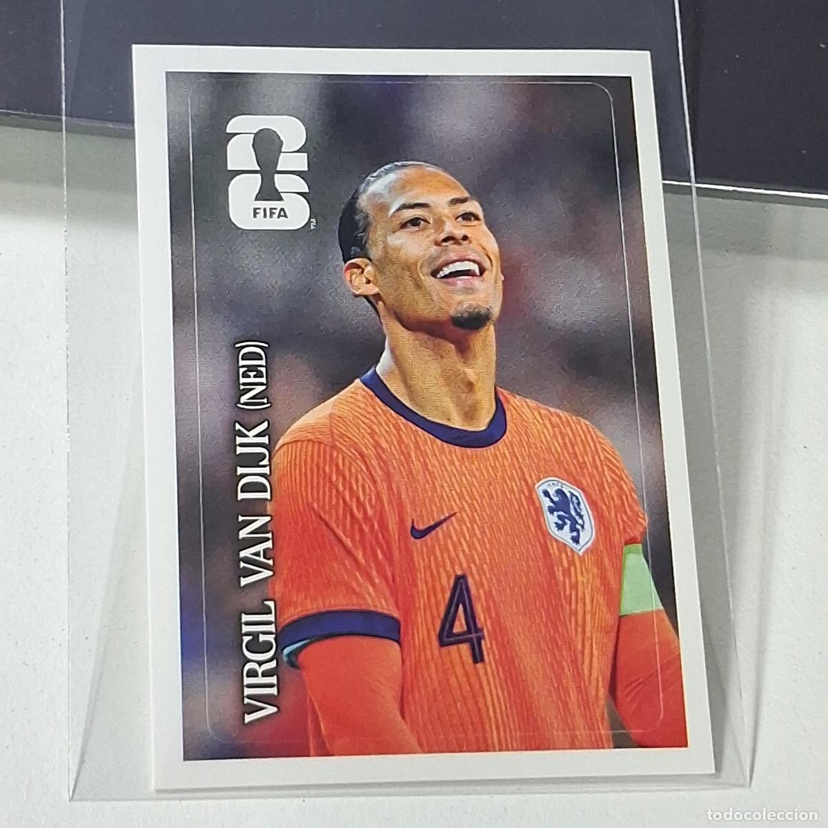 Cromos de f&uacute;tbol: B50 CC6 CC 6 VIRGIL VAN DIJK BAJOS COCACOLA COCA-COLA MUNDIAL FIFA WORLD CUP 2026 STICKER PANINI