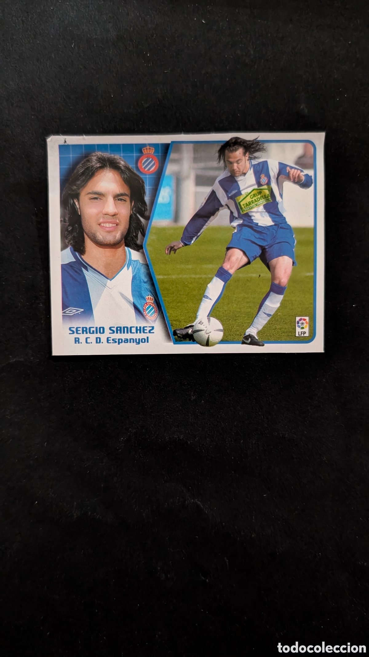 Cromos de f&uacute;tbol: SERGIO SANCHEZ ESPANYOL LIGA ESTE 2005/06 05 06 VENTANILLA