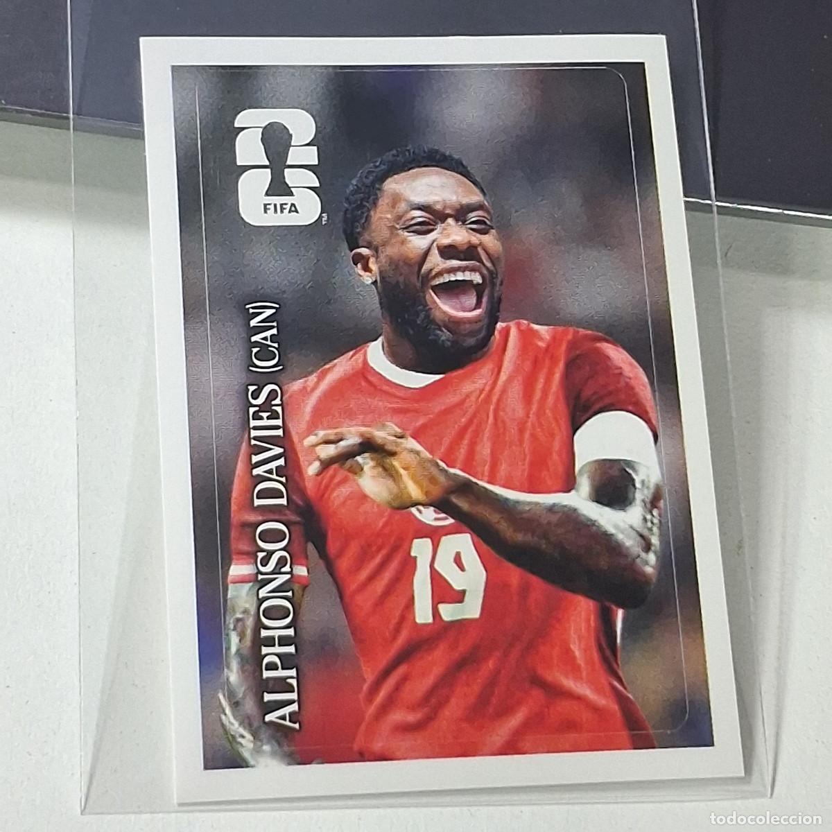 Cromos de f&uacute;tbol: B50 CC7 CC 7 ALPHONSO DAVIES CANADA COCACOLA COCA-COLA MUNDIAL FIFA WORLD CUP 2026 STICKER PANINI