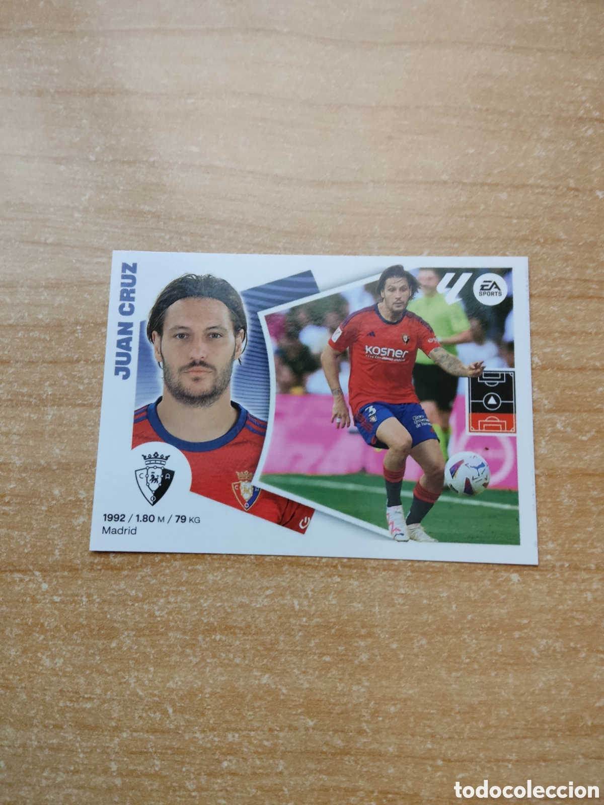 Figurine di Calcio: 10 JUAN CRUZ OSASUNA LIGA ESTE 2024 2025