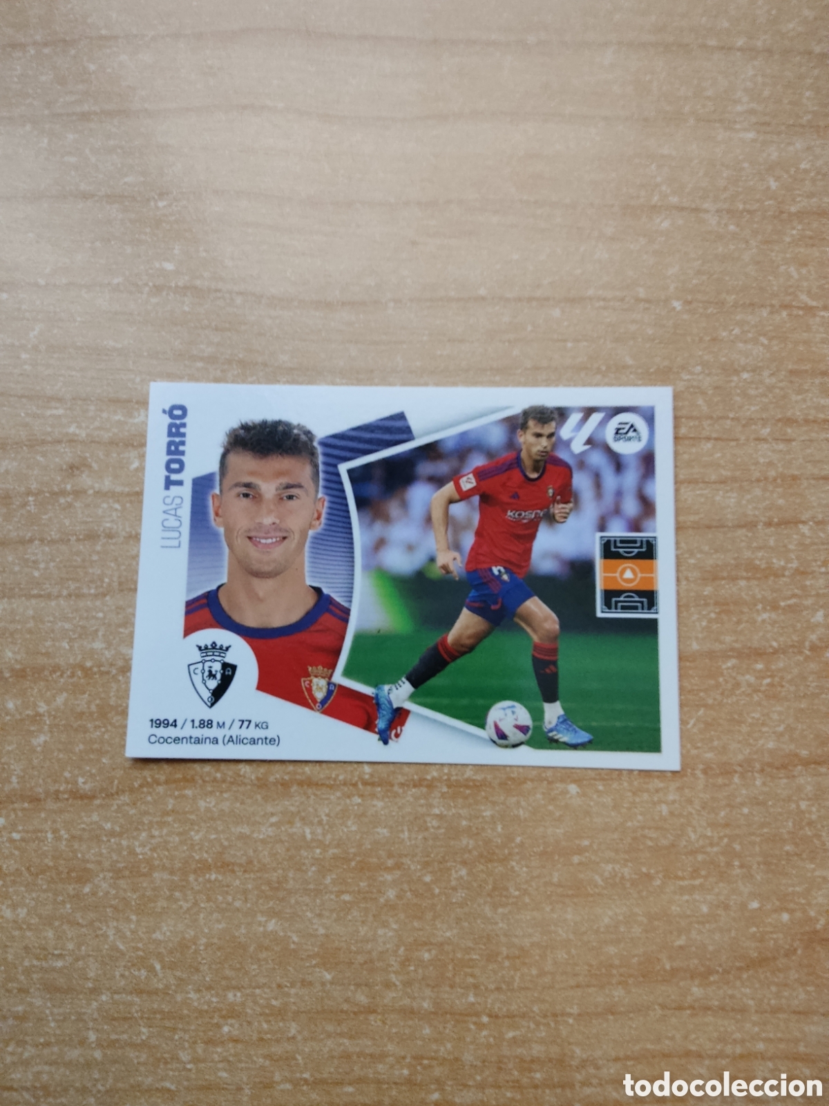 Figurine di Calcio: 11 LUCAS TORRO OSASUNA LIGA ESTE 2024 2025