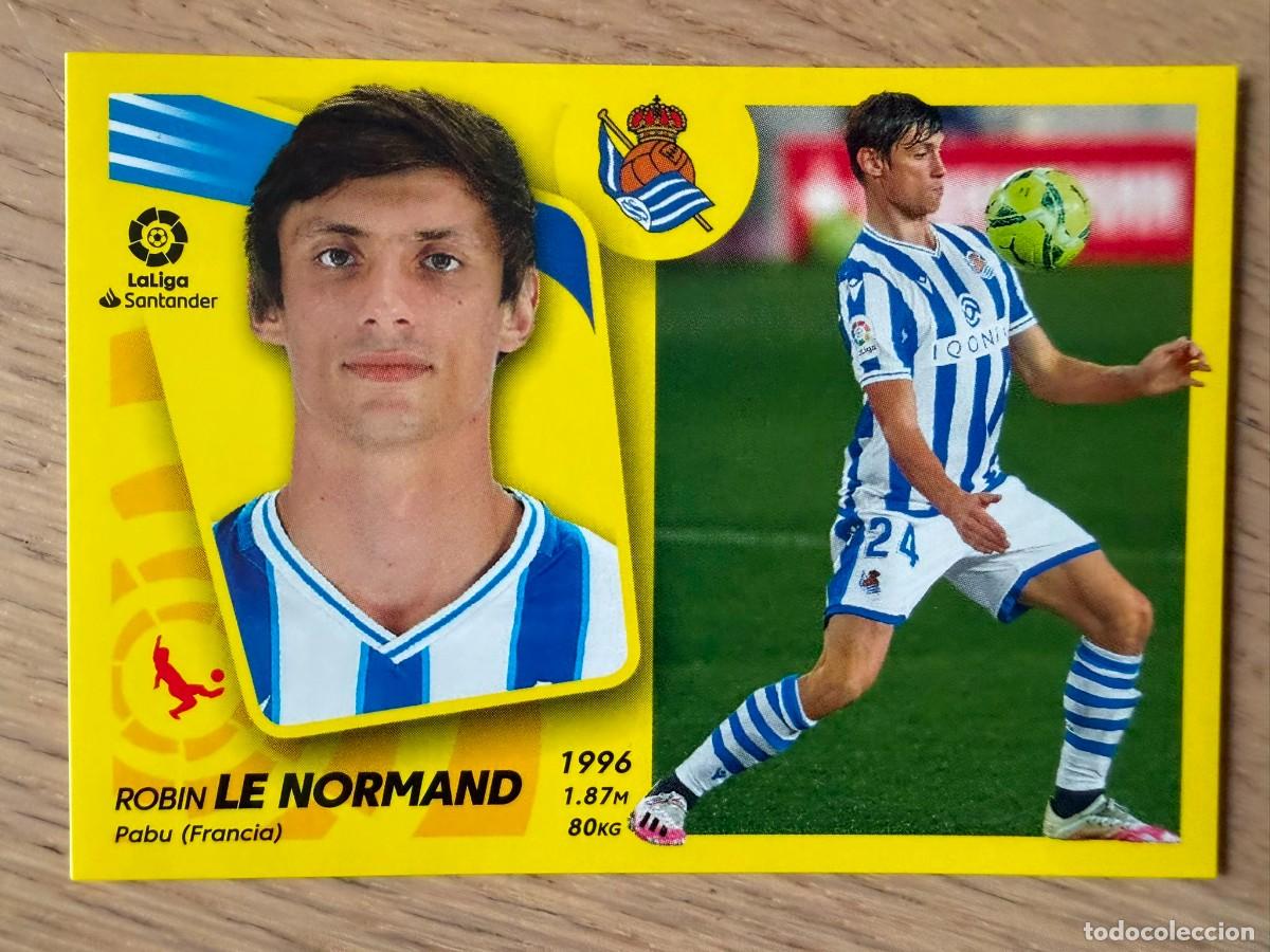 Cromos de f&uacute;tbol: 8 LE NORMAND REAL SOCIEDAD 21 22 2021 2022 LIGA SANTANDER COLECCIONES ESTE SIN PEGAR STICKER