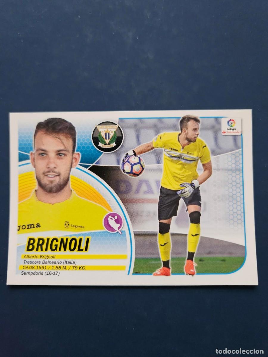 Cromos de f&uacute;tbol: N&ordm; 2 BRIGNOLI LEGANES LOGO NUEVO LIGA ESTE 16 17 2016 2017 SIN PEGAR NUNCA PEGADO