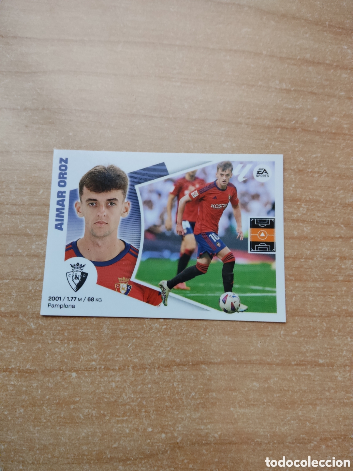 Cromos de f&uacute;tbol: 17 AIMAR OROZ OSASUNA LIGA ESTE 2024 2025