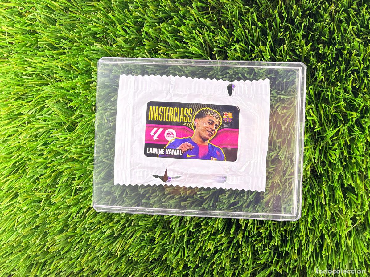Cromos de f&uacute;tbol: Lamine Yamal Masterclasss FC Barcelona Chicles Liga 26 27