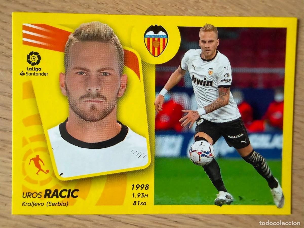 Cromos de f&uacute;tbol: 13 RACIC VALENCIA 21 22 2021 2022 LIGA SANTANDER COLECCIONES ESTE SIN PEGAR STICKER