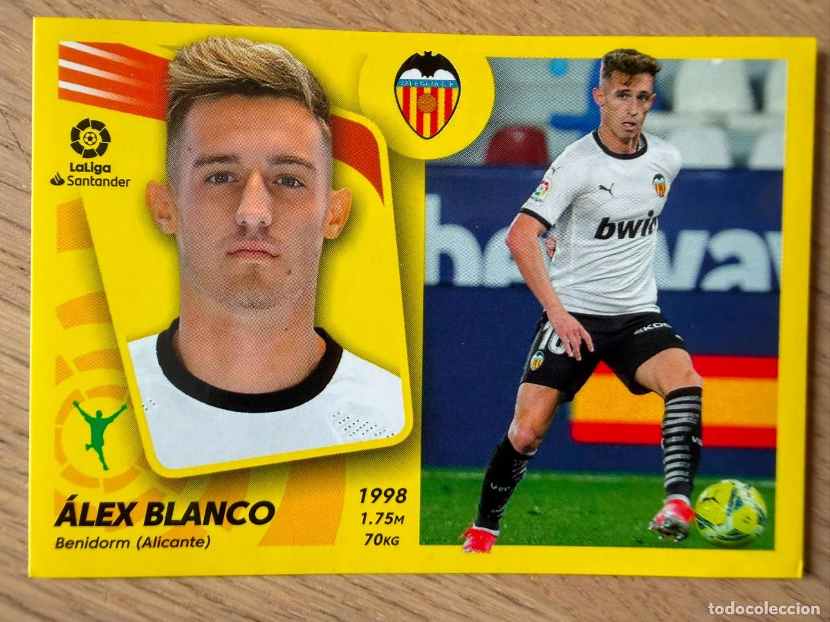 Cromos de f&uacute;tbol: 20A 20 A ALEX BLANCO VALENCIA 21 22 2021 2022 LIGA SANTANDER COLECCIONES ESTE SIN PEGAR STICKER
