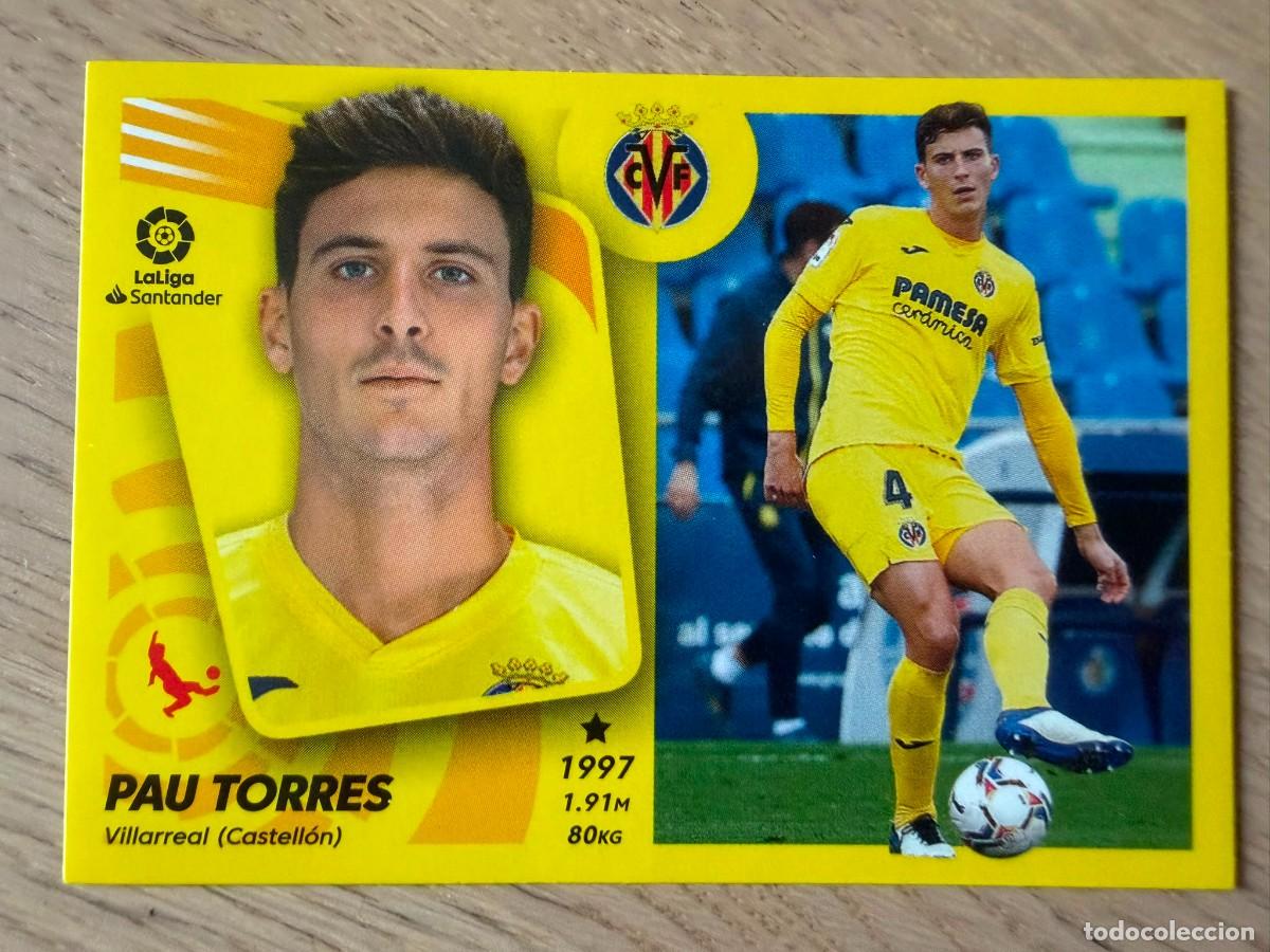 Fu&szlig;ball-Sticker: 9 PAU TORRES VILLARREAL 21 22 2021 2022 LIGA SANTANDER COLECCIONES ESTE SIN PEGAR STICKER