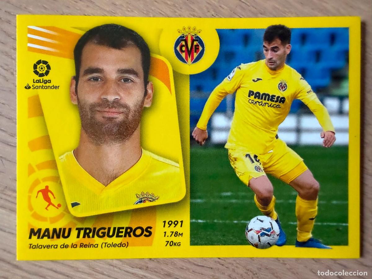 Fu&szlig;ball-Sticker: 16 MANU TRIGUEROS VILLARREAL 21 22 2021 2022 LIGA SANTANDER COLECCIONES ESTE SIN PEGAR STICKER