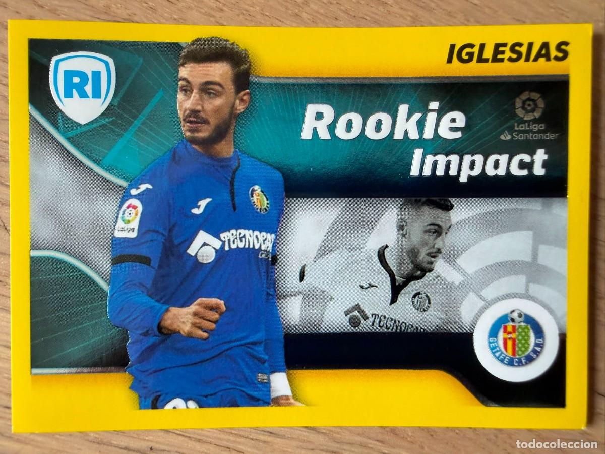 Football Stickers: 4 IGLESIAS ROOKIE IMPACT GETAFE 21 22 2021 2022 LIGA SANTANDER COLECCIONES ESTE SIN PEGAR STICKER