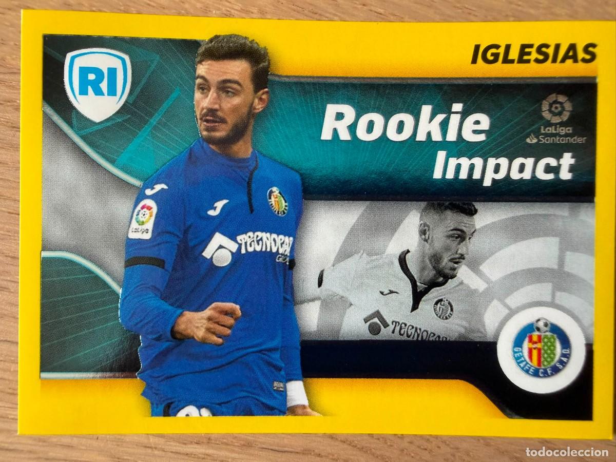 Football Stickers: 4 IGLESIAS ROOKIE IMPACT GETAFE 21 22 2021 2022 LIGA SANTANDER COLECCIONES ESTE SIN PEGAR STICKER