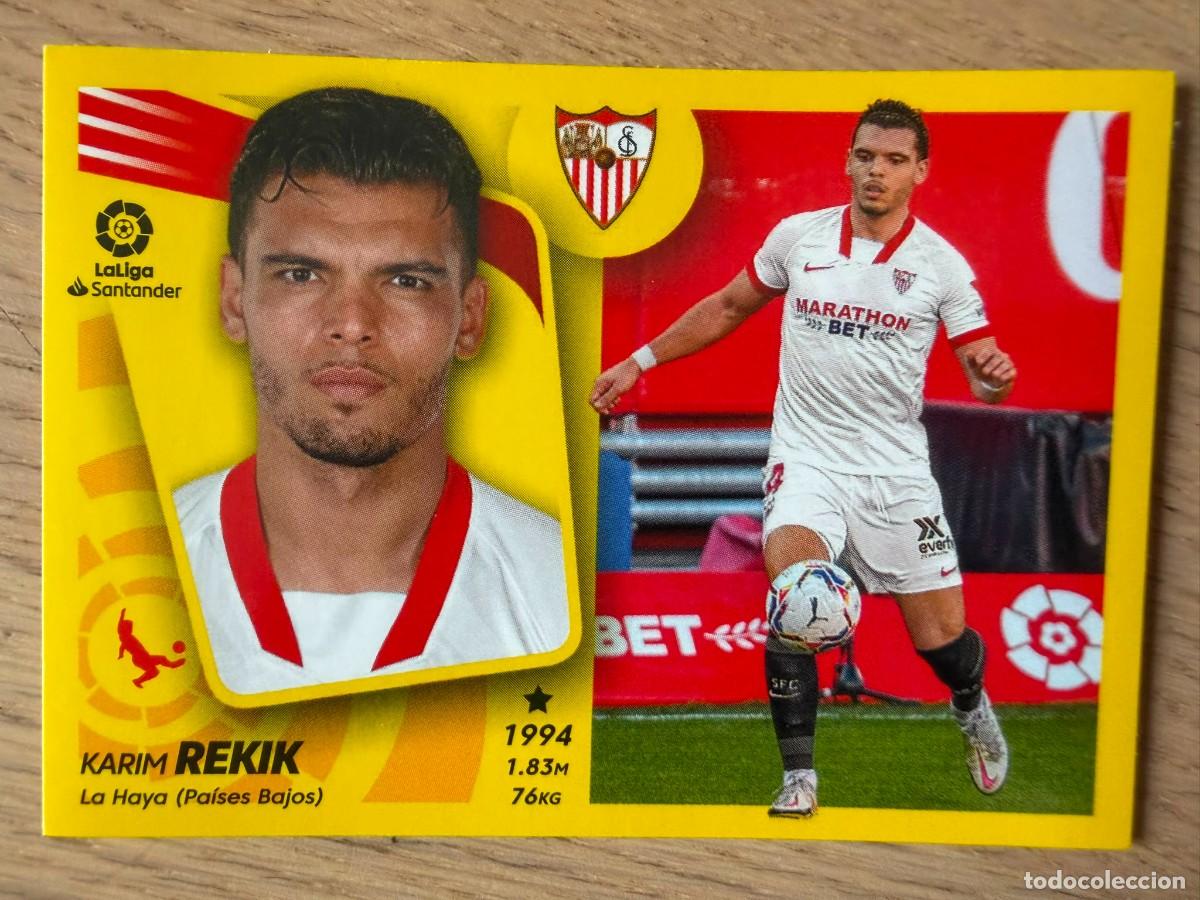 Cromos de f&uacute;tbol: 10 BIS REKIK COLOCA SEVILLA 21 22 2021 2022 LIGA SANTANDER COLECCIONES ESTE SIN PEGAR STICKER