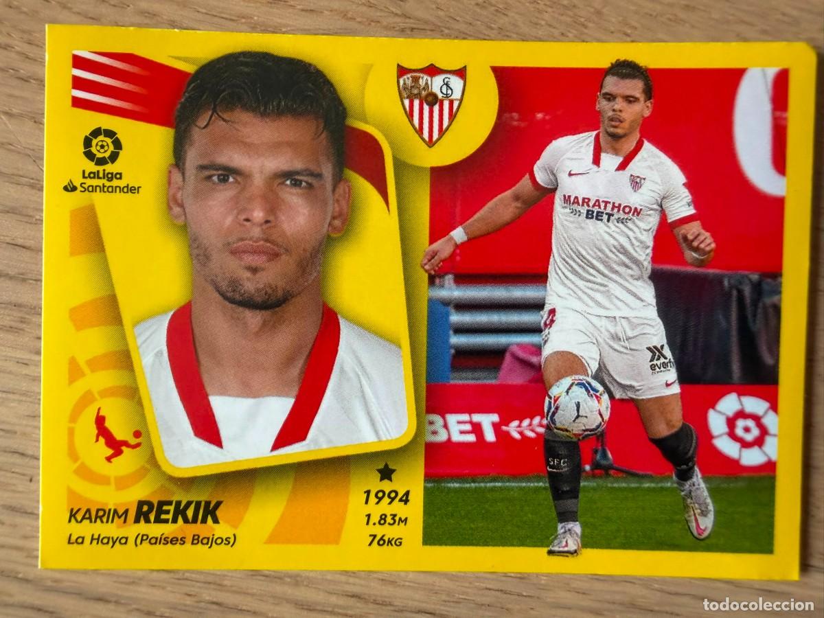 Cromos de f&uacute;tbol: 10 BIS REKIK COLOCA SEVILLA 21 22 2021 2022 LIGA SANTANDER COLECCIONES ESTE SIN PEGAR STICKER