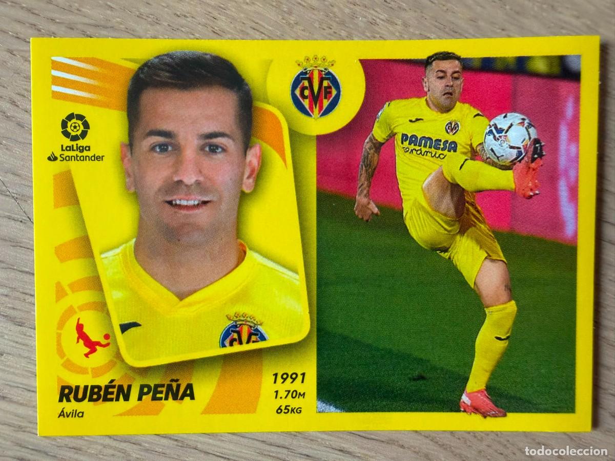 Cromos de Futebol: 7 BIS RUBEN PE&Ntilde;A COLOCA VILLARREAL 21 22 2021 2022 LIGA SANTANDER COLECCIONES ESTE SIN PEGAR STICKER