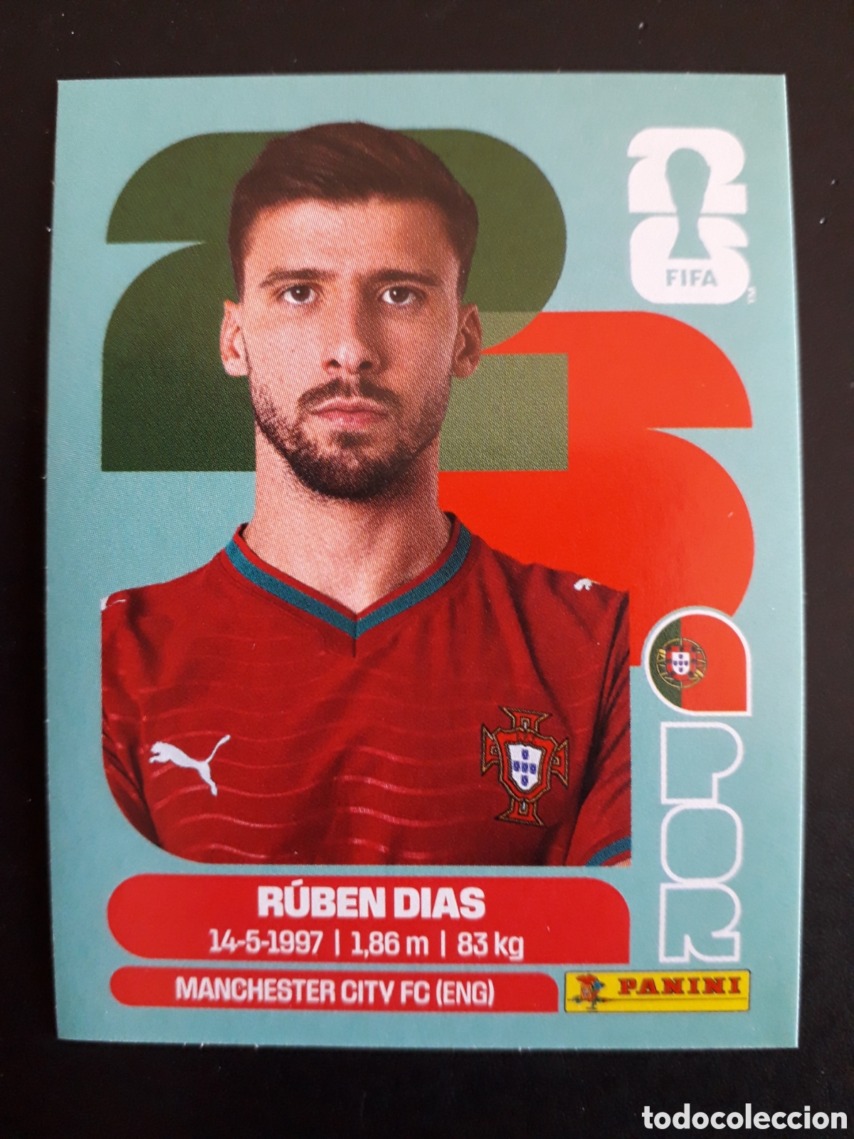 Cromos de Futebol: RUB&Eacute;N DIAS PORTUGAL POR 4 MUNDIAL F&Uacute;TBOL 2026 FIFA WORLD CUP PANINI SIN PEGAR PEDIDO M&Iacute;NIMO 3&euro;
