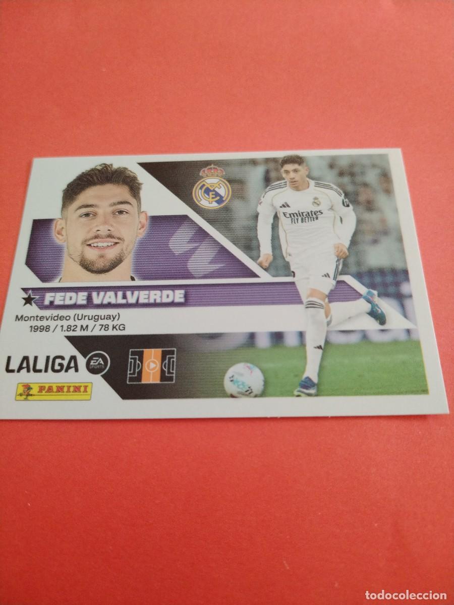 Cromos de Futebol: ESTE 2026 2027 REAL MADRID N 12 VALVERDE