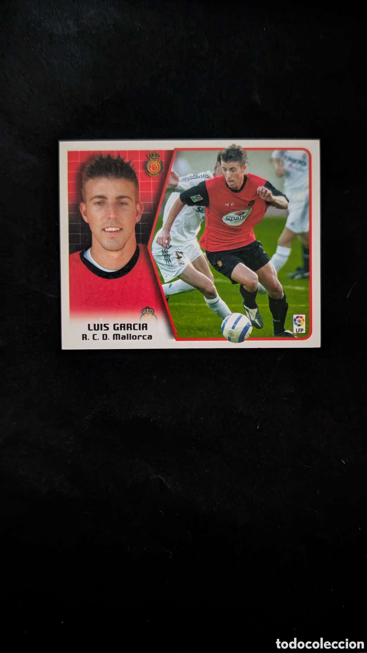 Football Stickers: LUIS GARCIA MALLORCA BAJA LIGA ESTE 2005/06 05 06 NUNCA PEGADO SIN PEGAR