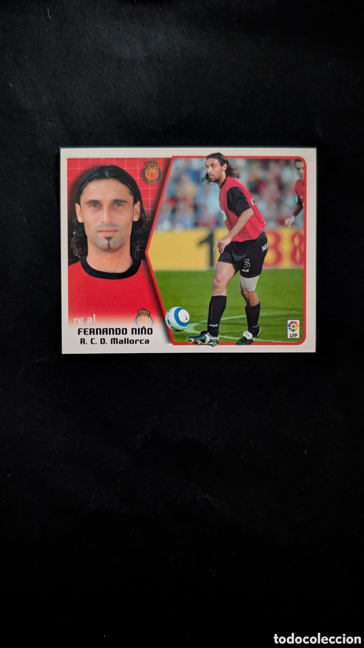 Football Stickers: FERNANDO NI&Ntilde;O MALLORCA BAJA LIGA ESTE 2005/06 05 06 NUNCA PEGADO SIN PEGAR