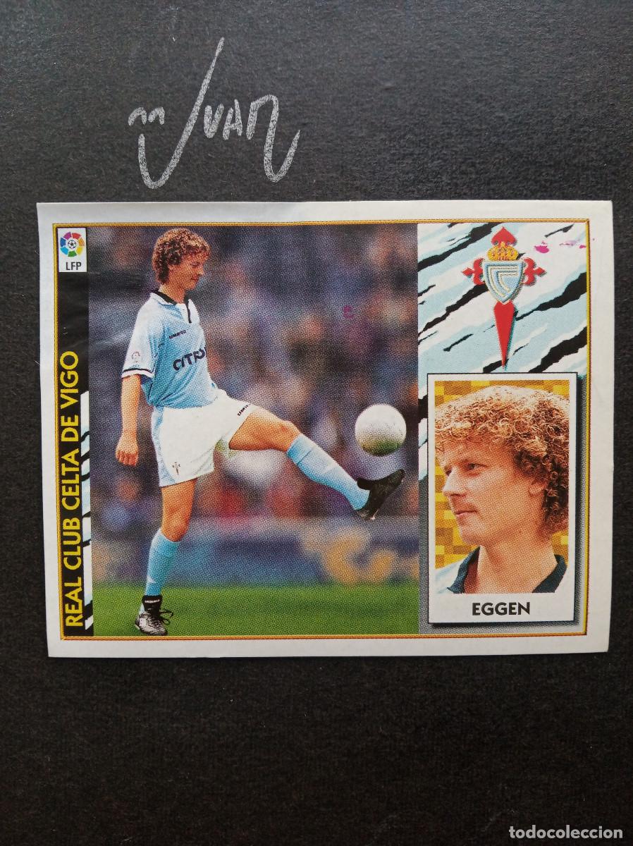 Football Stickers: COLOCA EGGEN RC CELTA DE VIGO NORUEGA ⚽ COLECCIONES ESTE &reg; 1997 1998 LIGA FUTBOL 97 98 EN VENTANILLA