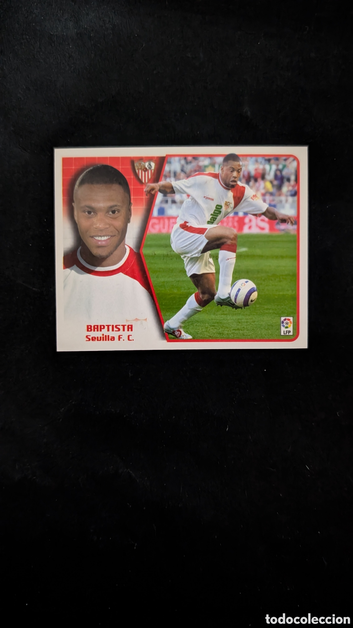 Football Stickers: BAPTISTA SEVILLA BAJA LIGA ESTE 2005/06 05 06 NUNCA PEGADO SIN PEGAR