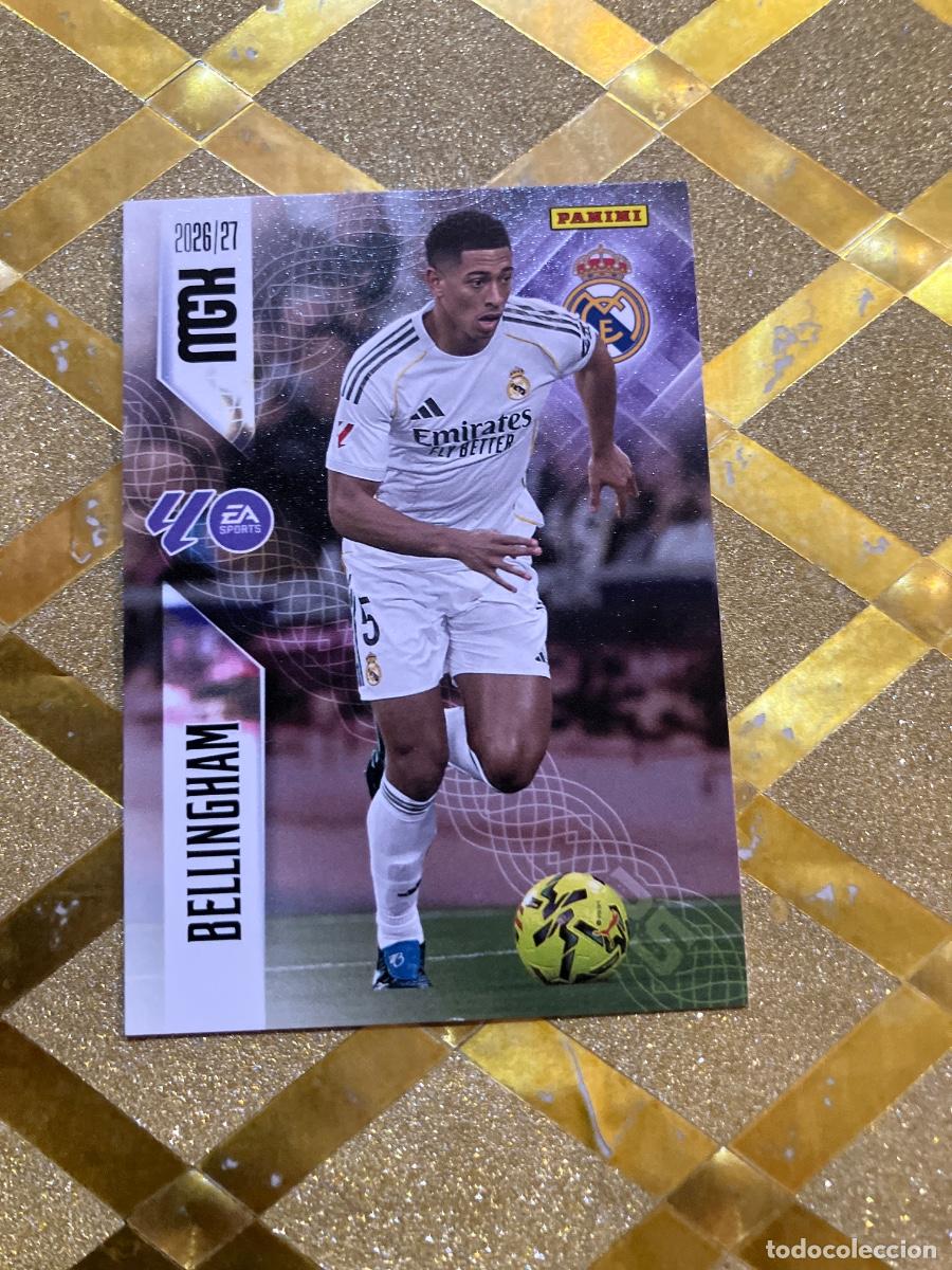 Figurine di Calcio: CROMO DE FUTBOL NUMERO 228 BELLINGHAM REAL MADRID LIGA 2026 2027 MEGACRAKS MGK PANINI !