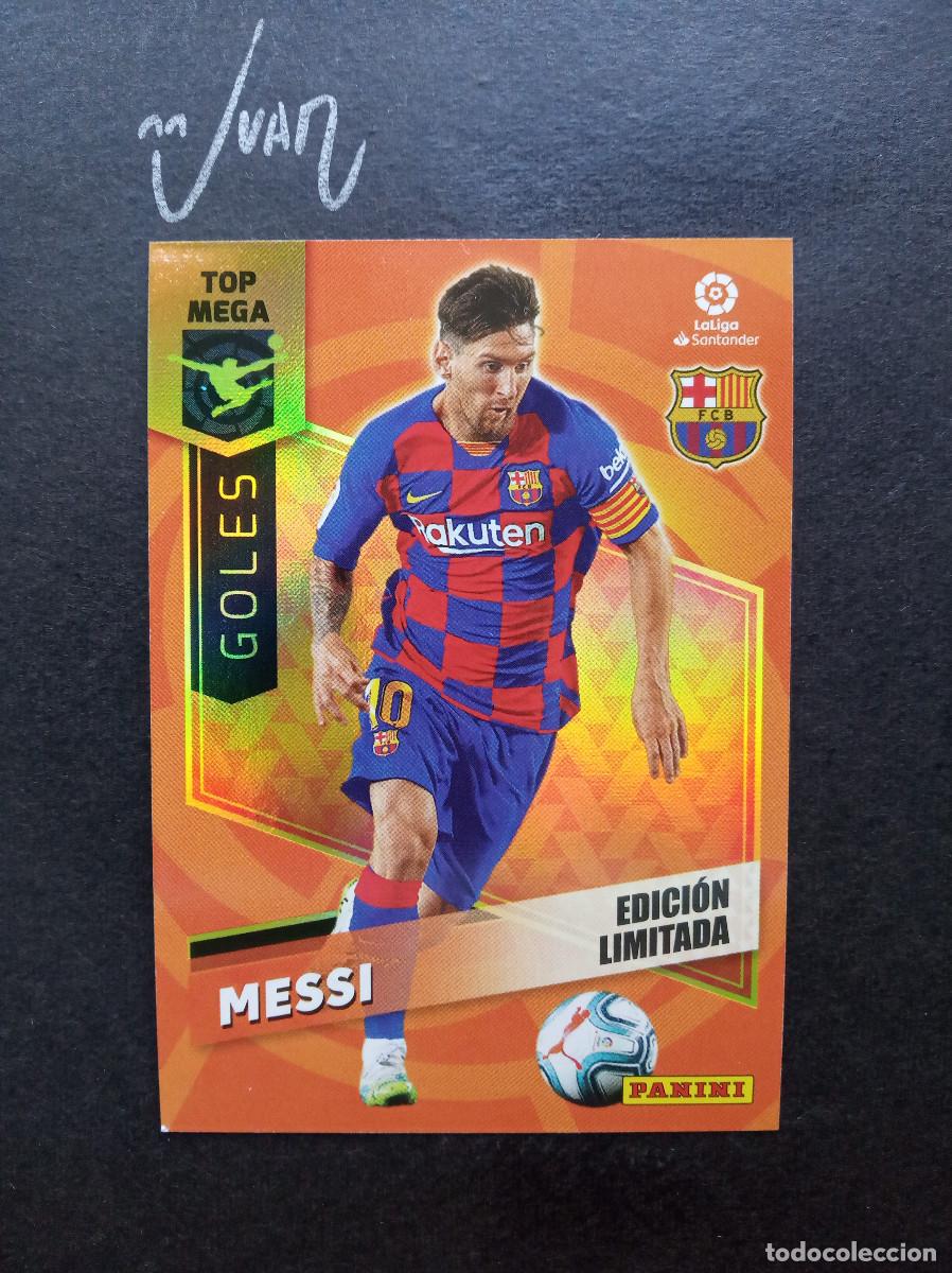Figurine di Calcio: EDICION LIMITADA MESSI BARCELONA ARGENTINA⚽ PANINI &reg; MEGACRACKS 2020 2021 LIGA 20 21 MGK MEGA CRACKS