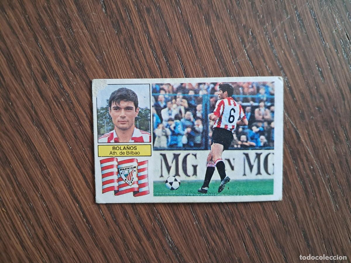 Cromos de f&uacute;tbol: cromo de futbol, edic. Este, liga 82-83, Bola&ntilde;os, Ath. Bilbao. sin pegar.