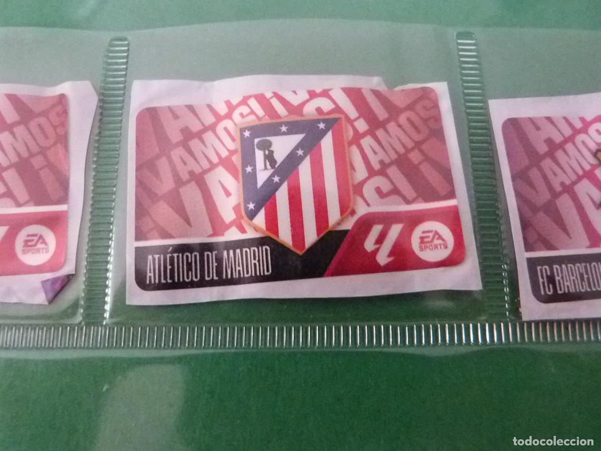 Cromos de f&uacute;tbol: CHICLE DE F&Uacute;TBOL ESCUDO ATLETICO DE MADRID LIGA ESTE 2026-2027/26-27 DE PANINI