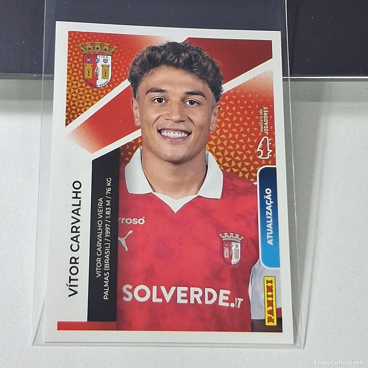 Figurine di Calcio: B51 454 VITOR CARVALHO BRAGA STICKER FUTBOL PANINI PORTUGAL 2025-2026 25 26 LIGA BETCLIC