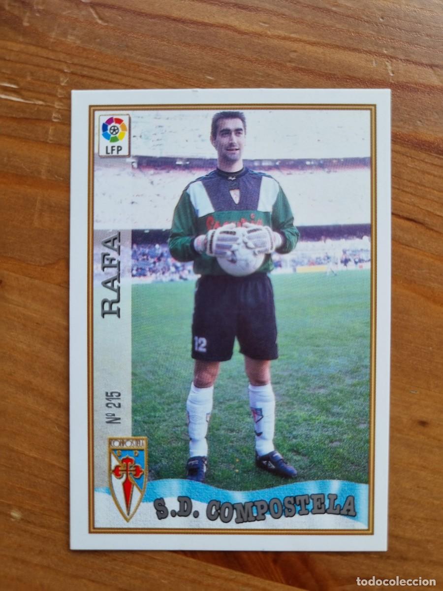 Figurine di Calcio: 215 RAFA (SD Compostela). Las Fichas de la Liga 1997 1998 97 98 (Mundicromo)