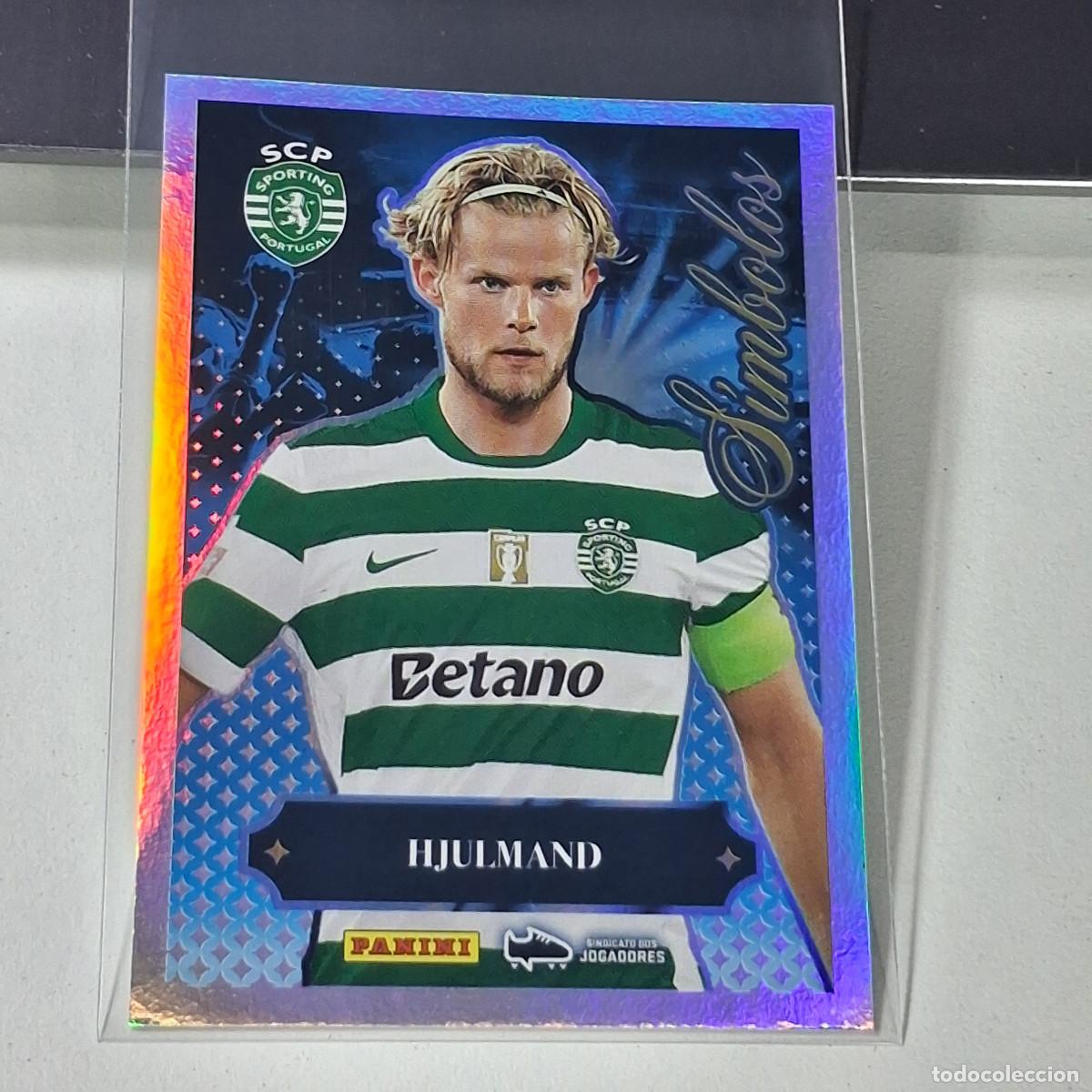 Figurine di Calcio: B51 399 HJULMAND SPORTING SCP SIMBOLOS STICKER FUTBOL PANINI PORTUGAL 2025-2026 25 26 LIGA BETCLIC