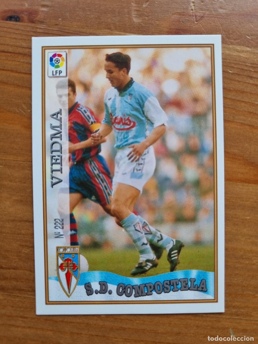Cromos de Futebol: 222 VIEDMA (SD Compostela). Las Fichas de la Liga 1997 1998 97 98 (Mundicromo)