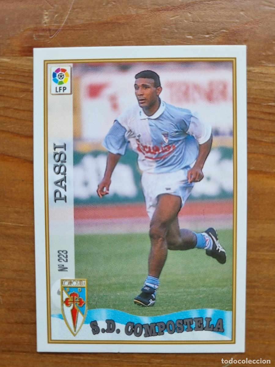 Cromos de Futebol: 223 PASSI (SD Compostela). Las Fichas de la Liga 1997 1998 97 98 (Mundicromo)
