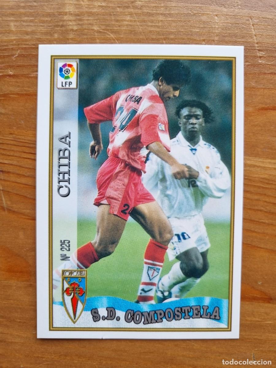 Cromos de Futebol: 225 CHIBA (SD Compostela). Las Fichas de la Liga 1997 1998 97 98 (Mundicromo)