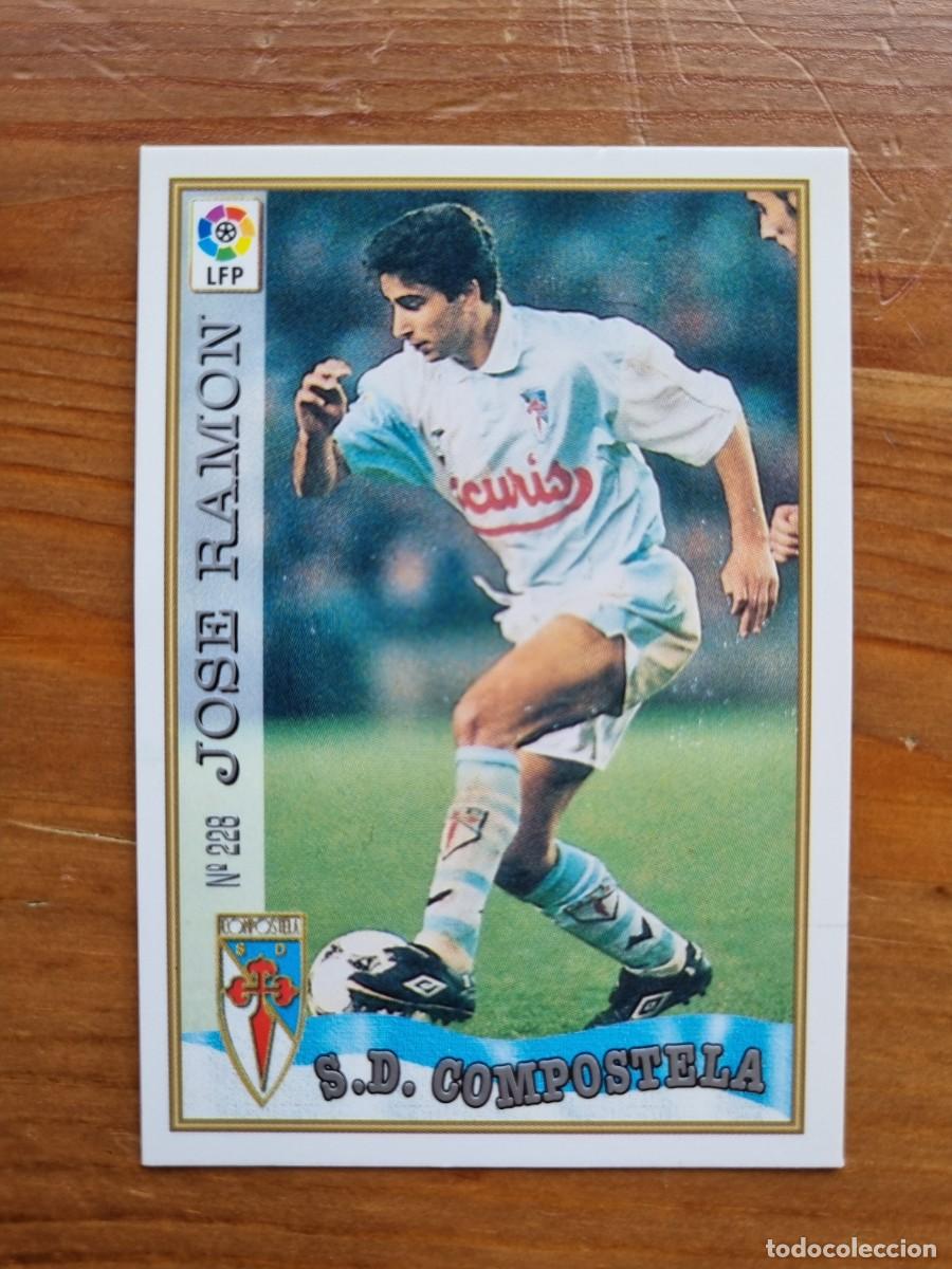Cromos de Futebol: 228 JOS&Eacute; RAM&Oacute;N (SD Compostela). Las Fichas de la Liga 1997 1998 97 98 (Mundicromo)