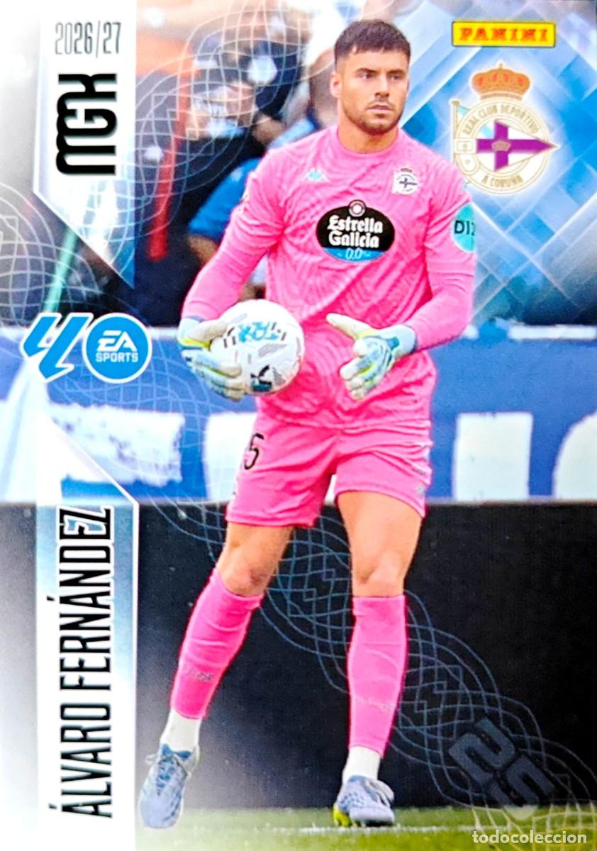 Cromos de Futebol: 128 Alvaro Fernandez - Deportivo de la Coru&ntilde;a - PANINI Megacracks MGK 2026 2027 26 27